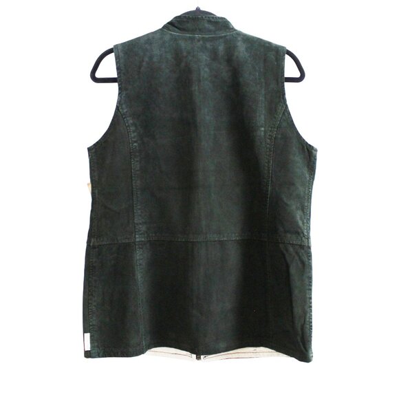Skotts Washable Suede Zip-up Vest - Picture 3 of 16